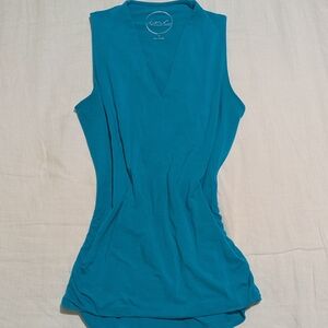INC International Concepts Teal Sleeveless Top